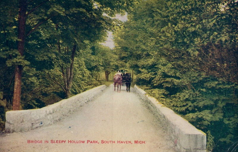 Sleepy Hollow Resort - Vintage Postcard (newer photo)